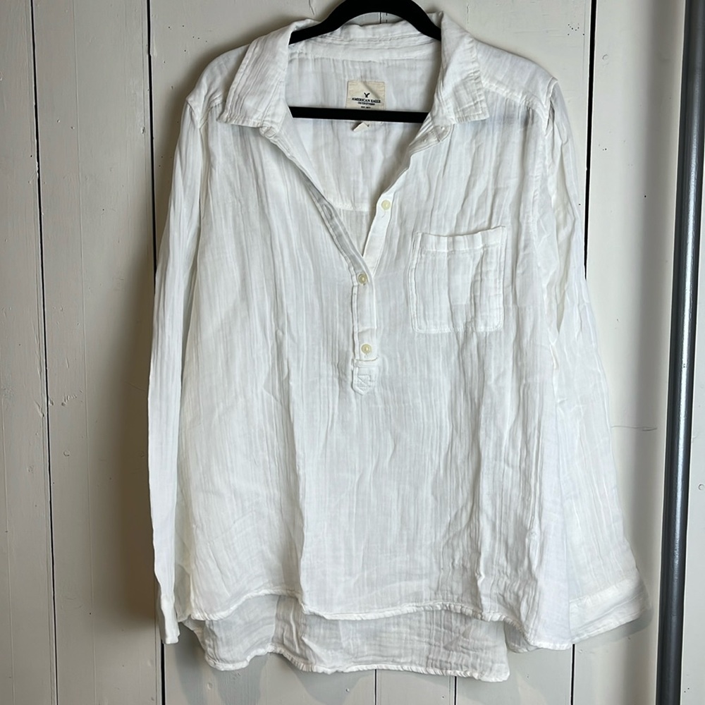 American Eagle Outfitters XXL dress shirt white